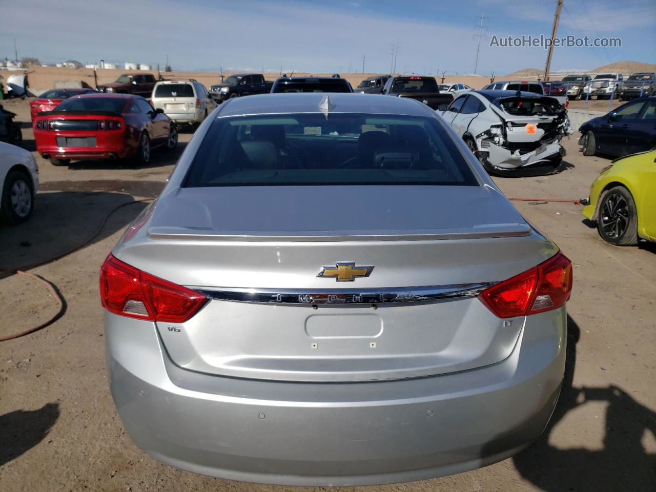 2016 Chevrolet Impala Lt Серебряный vin: 2G1115S35G9206882