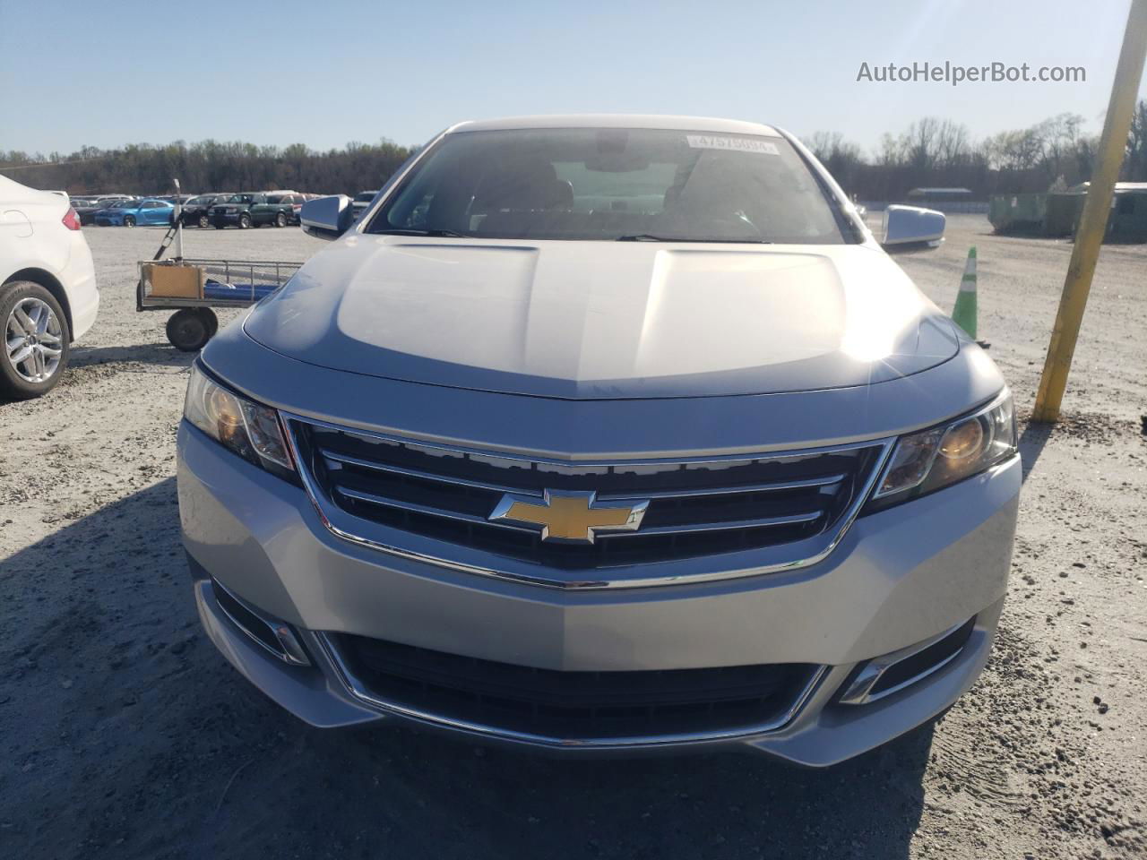 2016 Chevrolet Impala Lt Silver vin: 2G1115S36G9148992