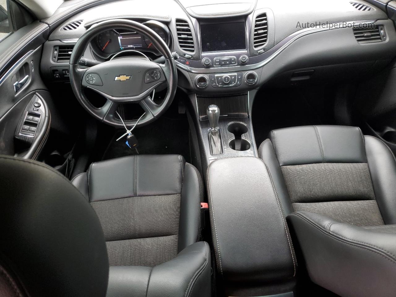 2016 Chevrolet Impala Lt Black vin: 2G1115S36G9162715