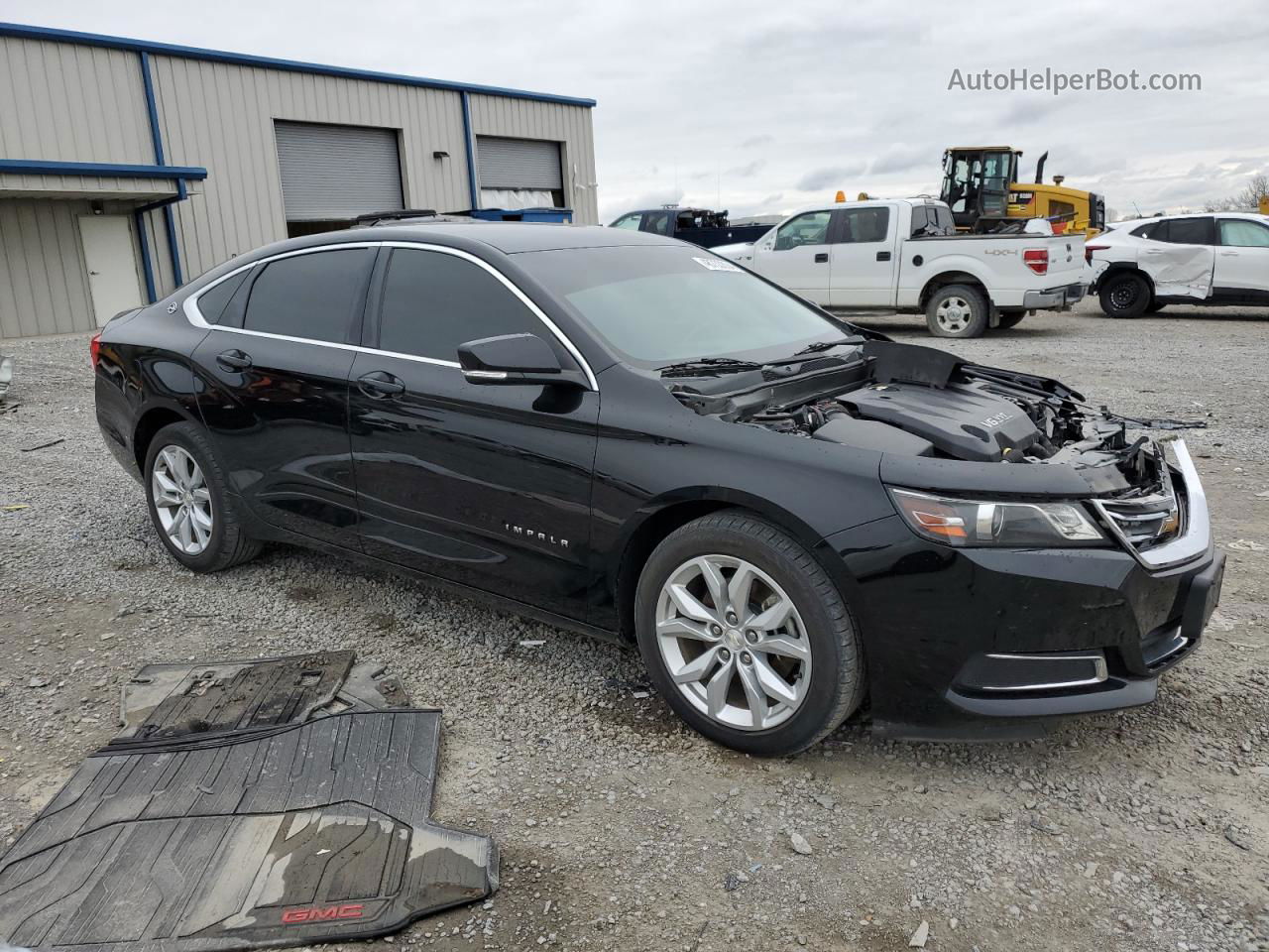 2016 Chevrolet Impala Lt Black vin: 2G1115S36G9162715