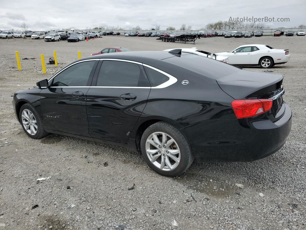 2016 Chevrolet Impala Lt Black vin: 2G1115S36G9162715