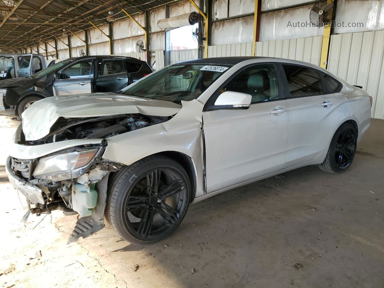 2016 Chevrolet Impala Lt White vin: 2G1115S36G9167591