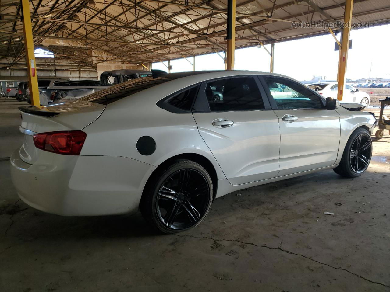 2016 Chevrolet Impala Lt White vin: 2G1115S36G9167591