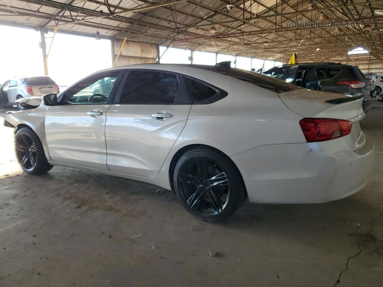 2016 Chevrolet Impala Lt White vin: 2G1115S36G9167591