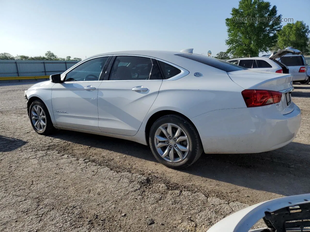 2016 Chevrolet Impala Lt White vin: 2G1115S36G9193527