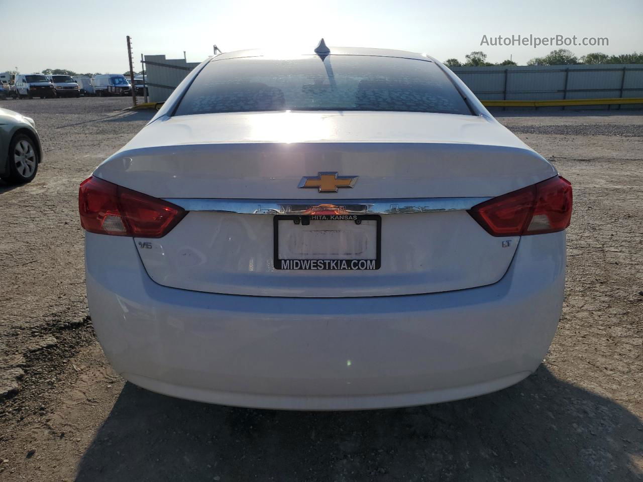 2016 Chevrolet Impala Lt White vin: 2G1115S36G9193527