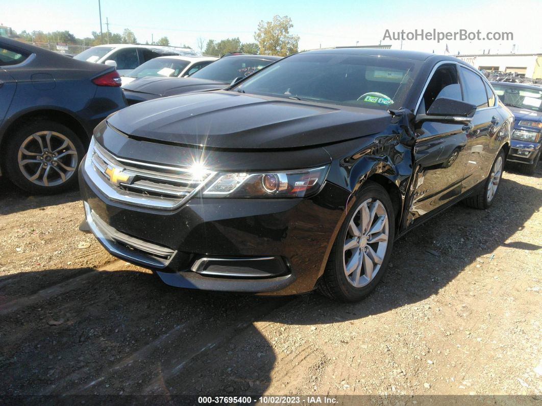 2016 Chevrolet Impala Lt Black vin: 2G1115S37G9123759