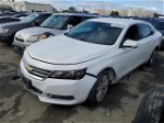 2016 Chevrolet Impala Lt White vin: 2G1115S37G9123938