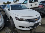 2016 Chevrolet Impala Lt White vin: 2G1115S37G9123938