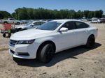 2016 Chevrolet Impala Lt White vin: 2G1115S37G9134003