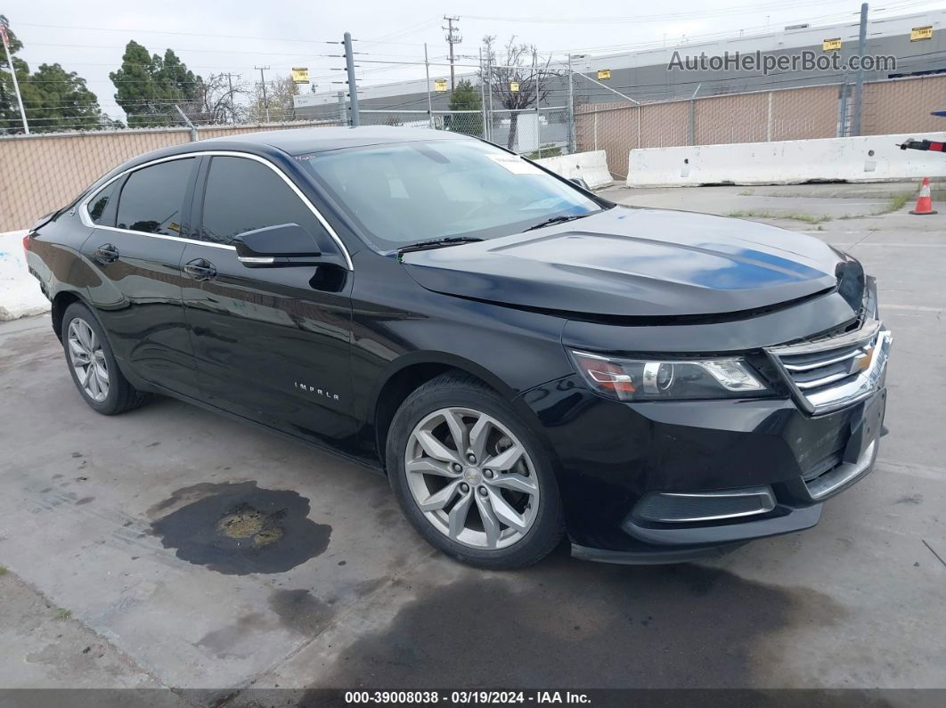 2016 Chevrolet Impala 2lt Black vin: 2G1115S37G9134941