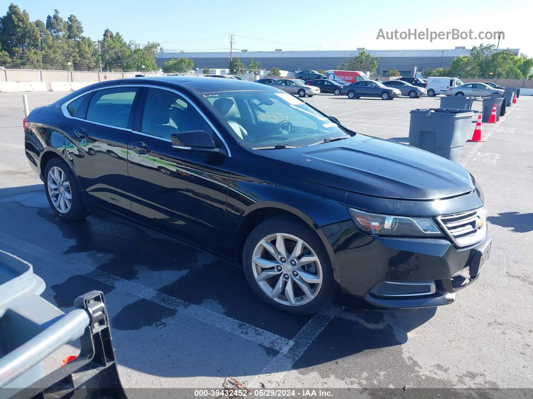 2016 Chevrolet Impala 2lt Black vin: 2G1115S37G9151643