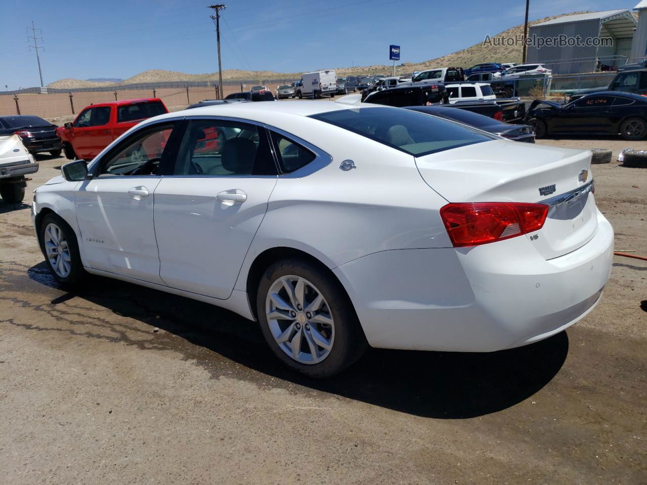 2016 Chevrolet Impala Lt White vin: 2G1115S37G9151724