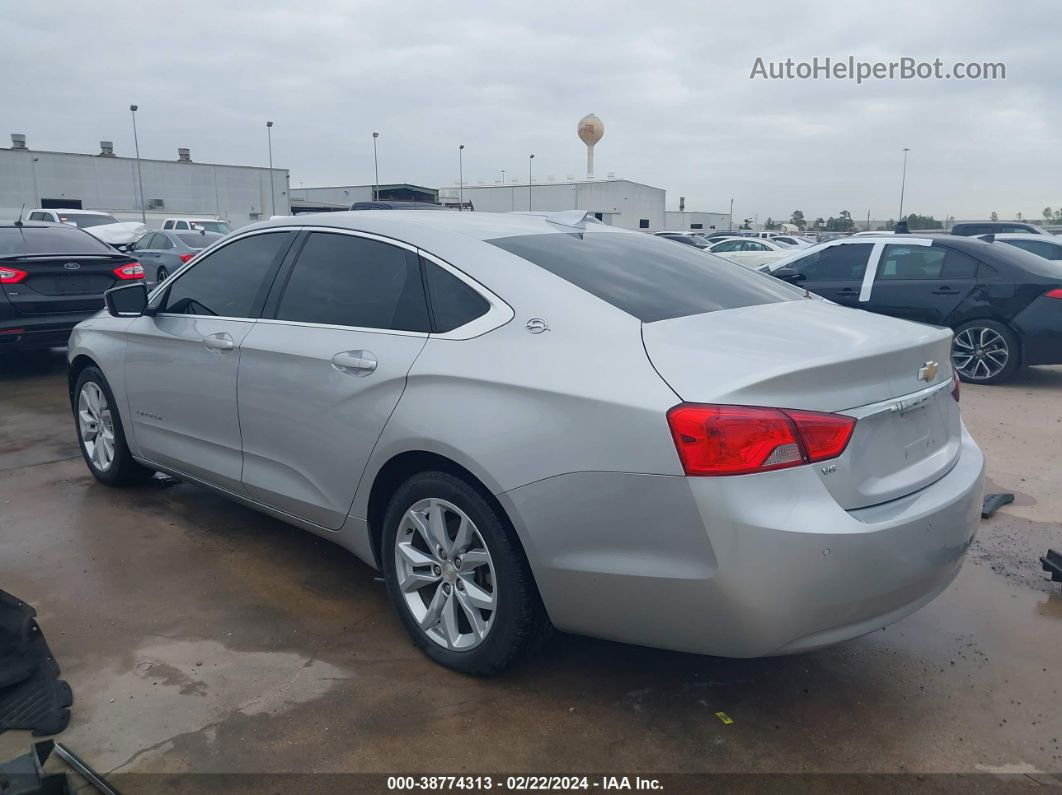 2016 Chevrolet Impala 2lt Silver vin: 2G1115S37G9160181