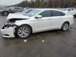 2016 Chevrolet Impala Lt White vin: 2G1115S37G9180639