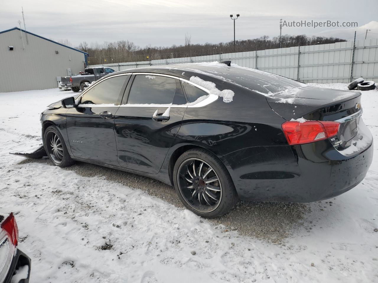 2016 Chevrolet Impala Lt Black vin: 2G1115S37G9187896