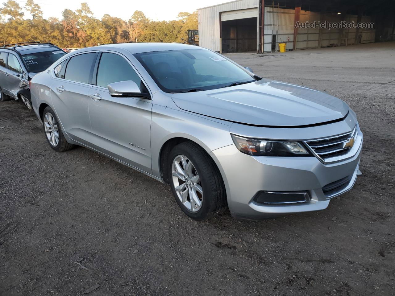 2016 Chevrolet Impala Lt Silver vin: 2G1115S38G9136469