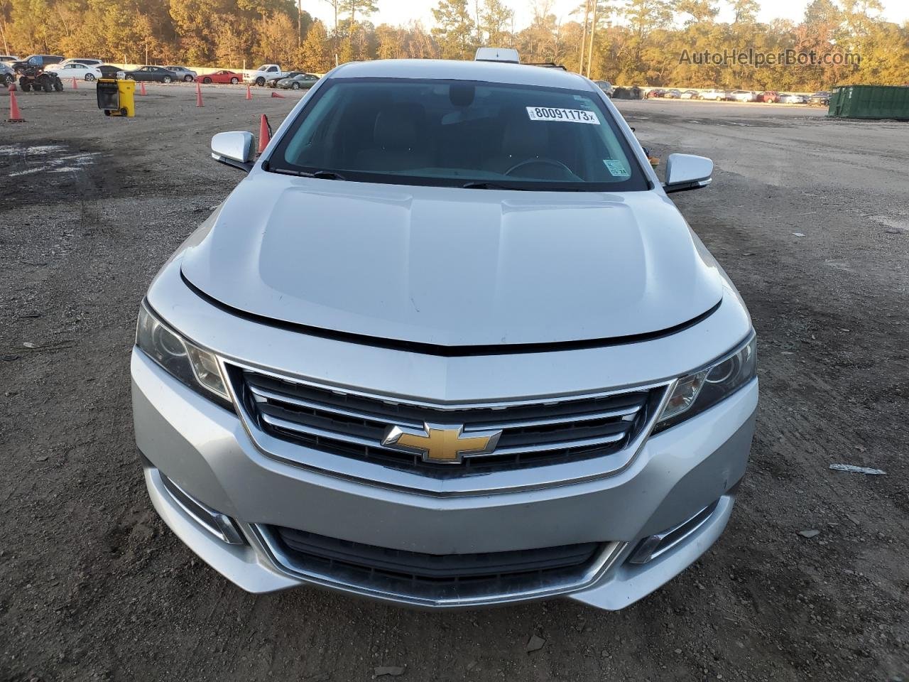 2016 Chevrolet Impala Lt Silver vin: 2G1115S38G9136469