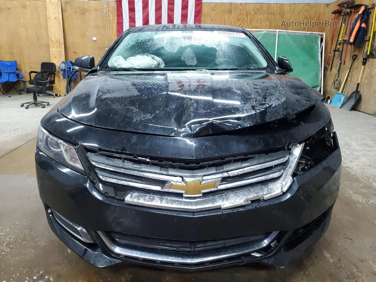 2016 Chevrolet Impala Lt Black vin: 2G1115S38G9137492