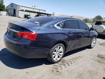 2016 Chevrolet Impala Lt Blue vin: 2G1115S38G9145513