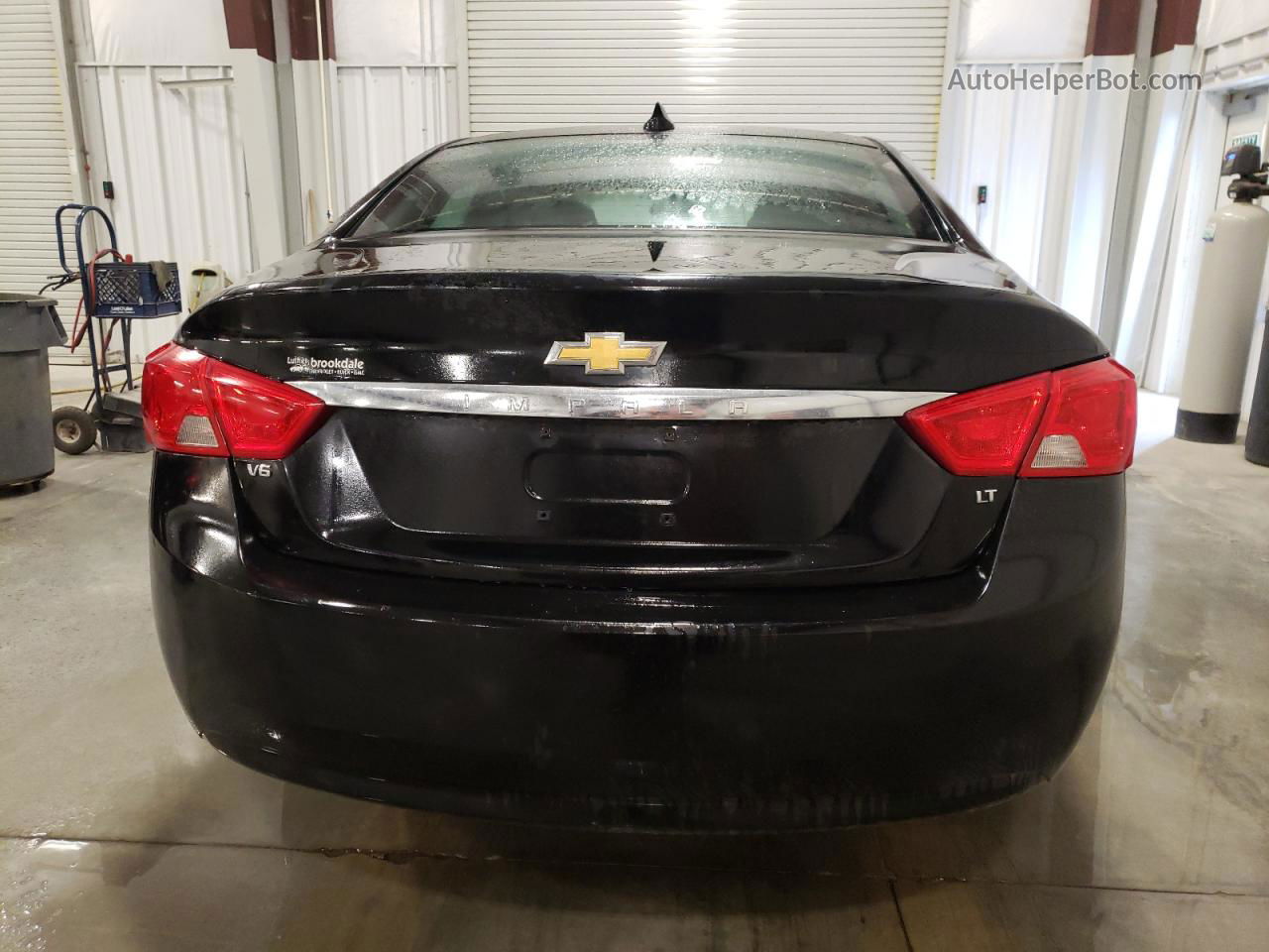 2016 Chevrolet Impala Lt Black vin: 2G1115S39G9142765