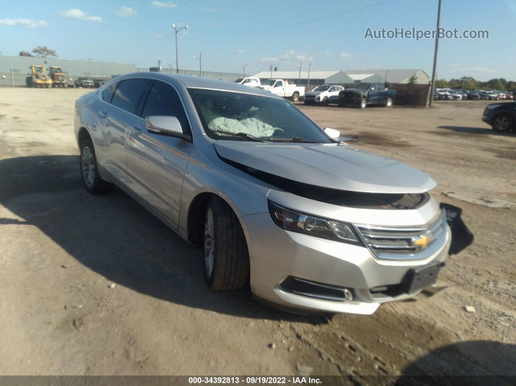 2016 Chevrolet Impala Lt Серебряный vin: 2G1115S39G9180626