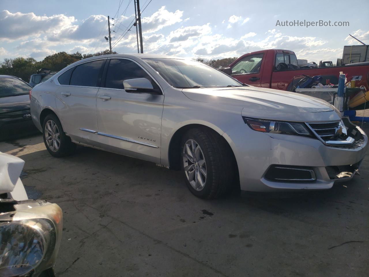 2016 Chevrolet Impala Lt Silver vin: 2G1115S3XG9106129