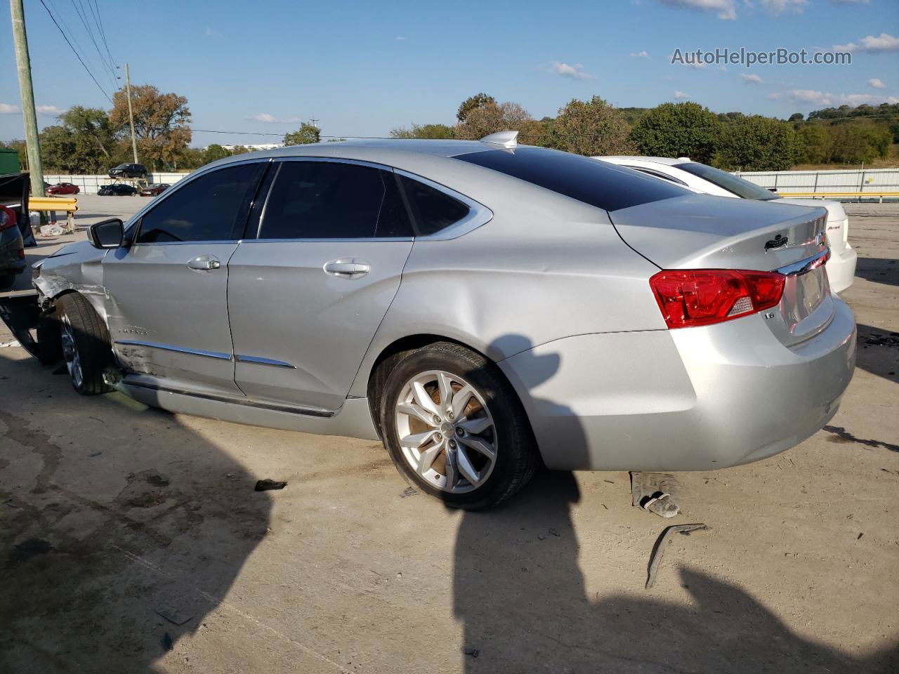 2016 Chevrolet Impala Lt Silver vin: 2G1115S3XG9106129