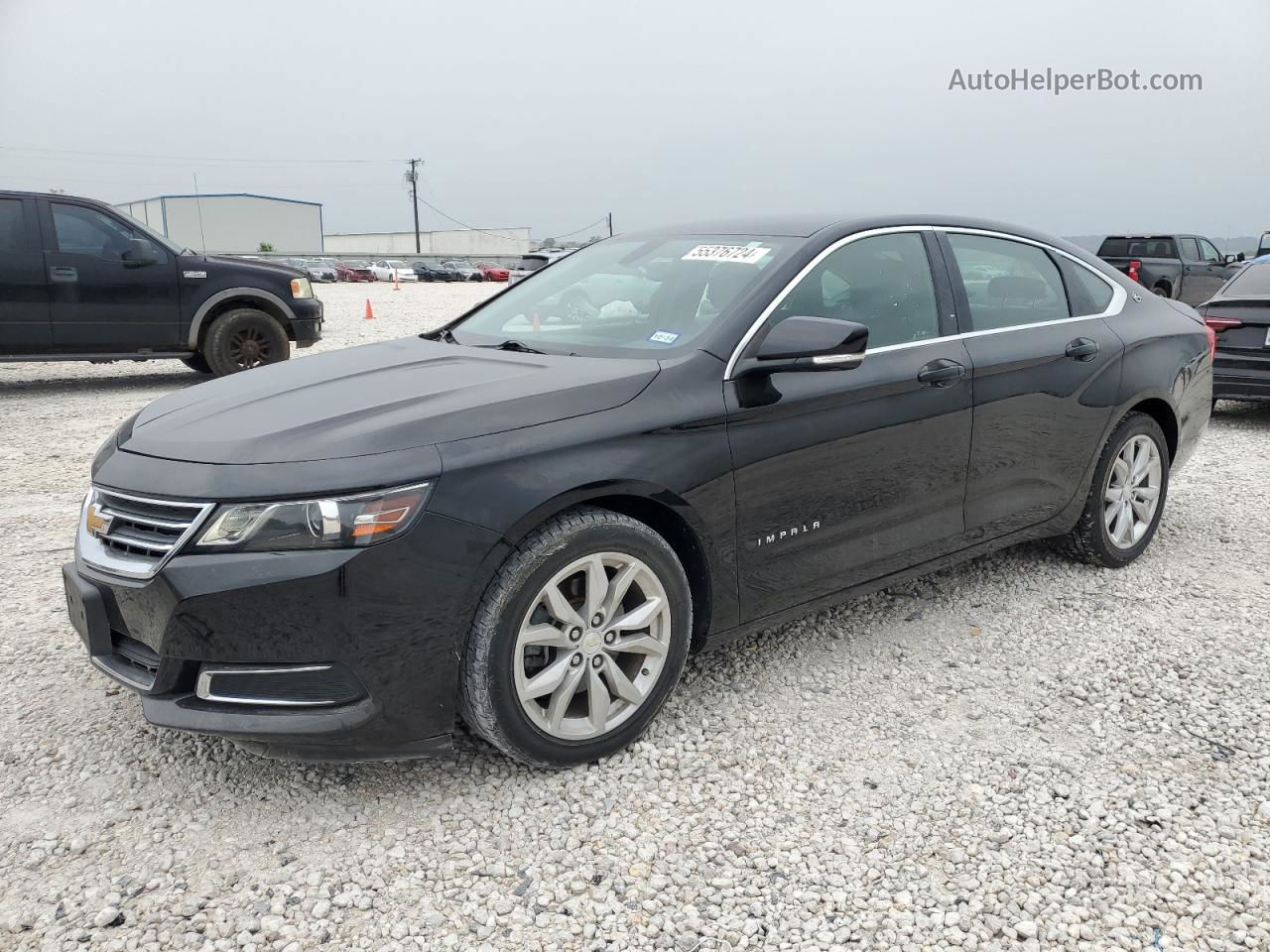 2016 Chevrolet Impala Lt Black vin: 2G1115S3XG9125764