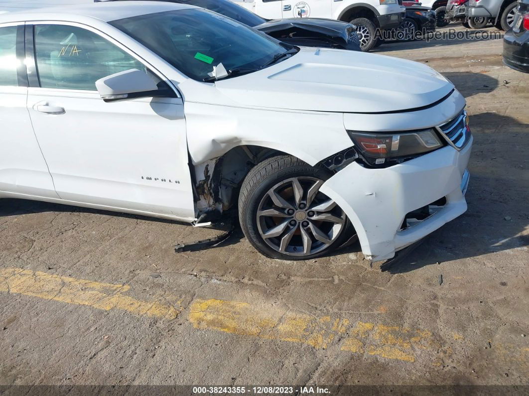 2016 Chevrolet Impala 2lt White vin: 2G1115S3XG9134688