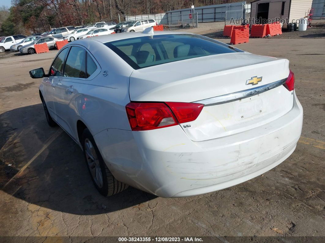 2016 Chevrolet Impala 2lt White vin: 2G1115S3XG9134688