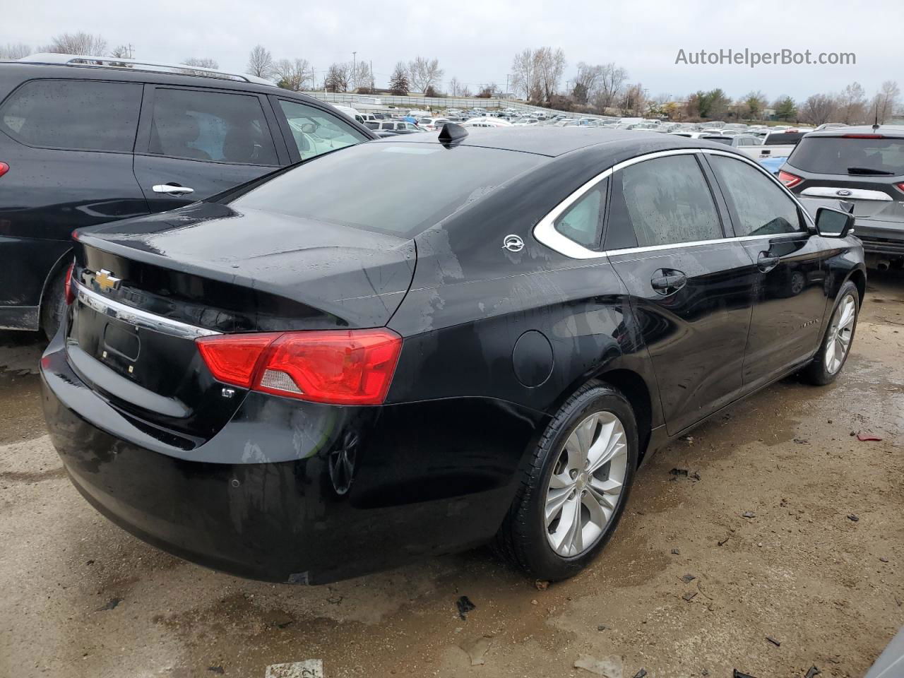 2014 Chevrolet Impala Lt Black vin: 2G1115SL1E9200798