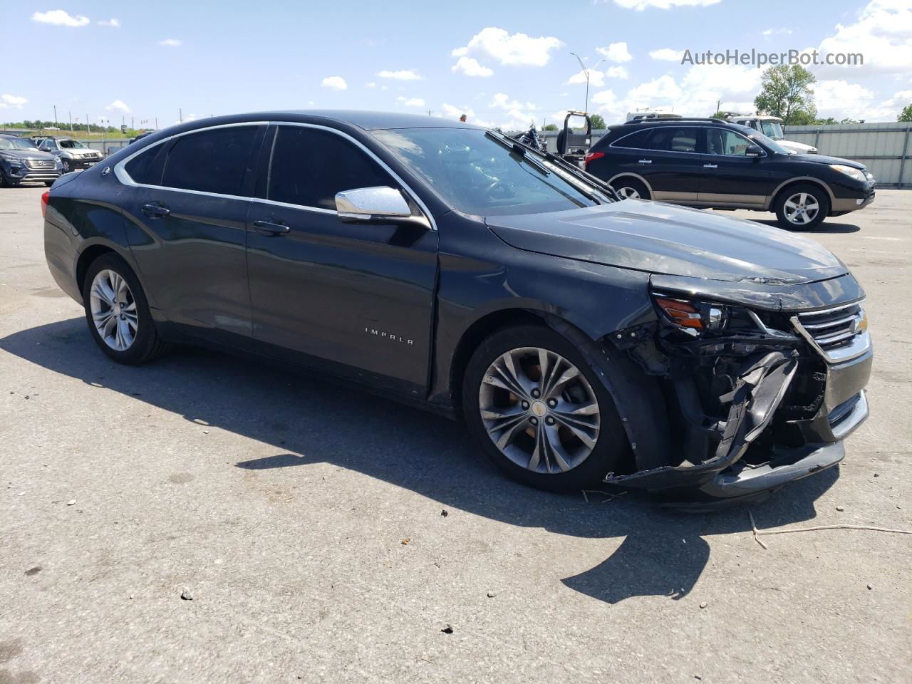 2014 Chevrolet Impala Lt Black vin: 2G1115SL3E9121746