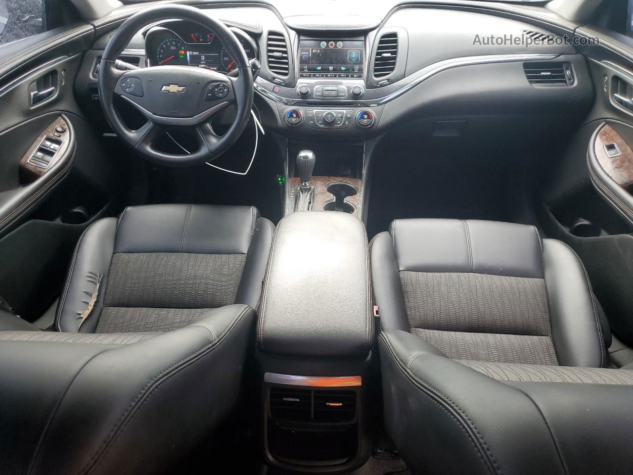 2014 Chevrolet Impala Lt Black vin: 2G1115SL3E9121746