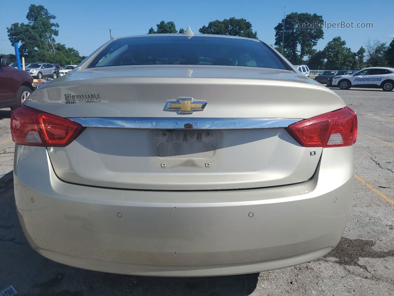 2014 Chevrolet Impala Lt Золотой vin: 2G1115SL3E9124629