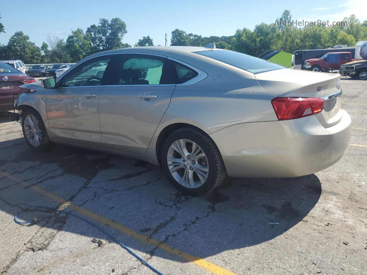 2014 Chevrolet Impala Lt Gold vin: 2G1115SL3E9124629