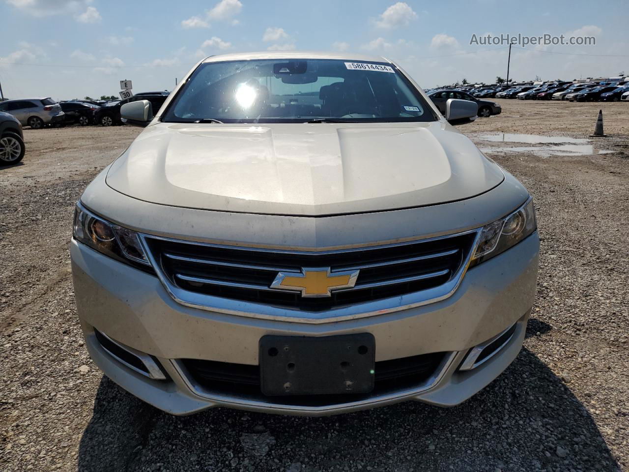 2014 Chevrolet Impala Lt Beige vin: 2G1115SL4E9219670