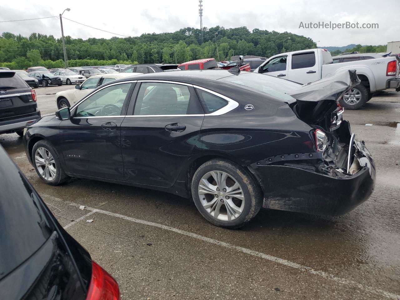 2014 Chevrolet Impala Lt Black vin: 2G1115SL5E9208385