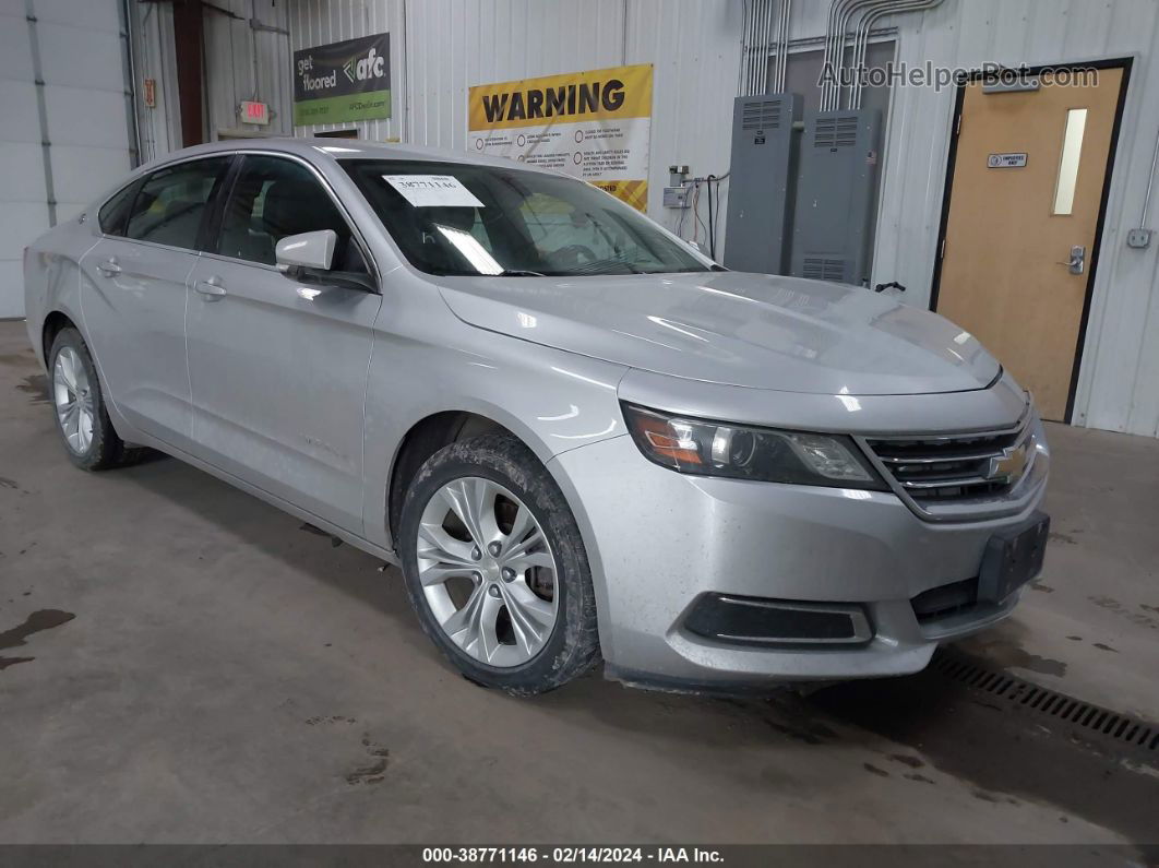 2014 Chevrolet Impala 1lt Silver vin: 2G1115SL5E9252399