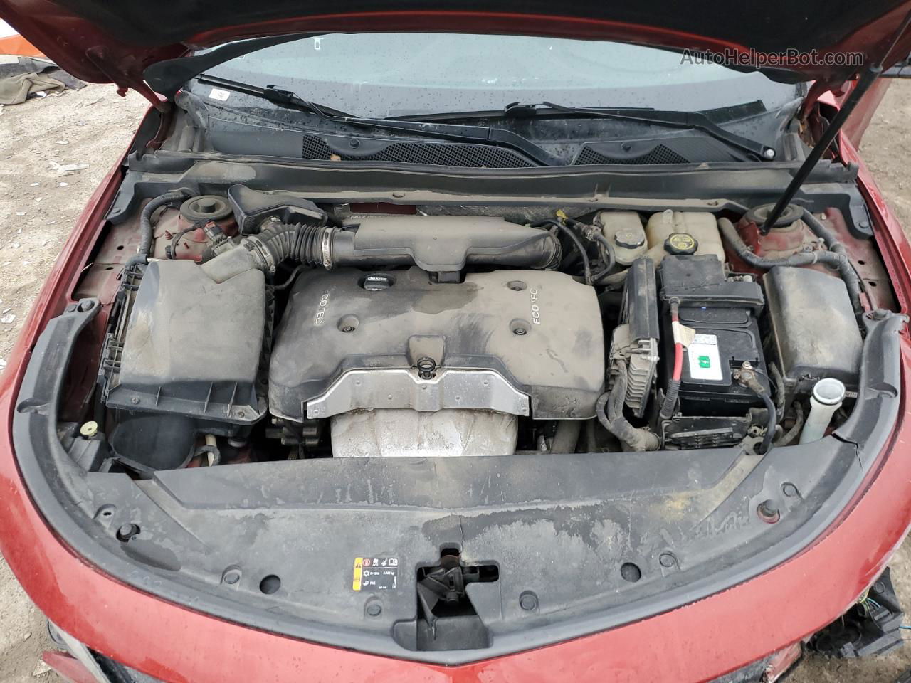 2014 Chevrolet Impala Lt Красный vin: 2G1115SL5E9302377