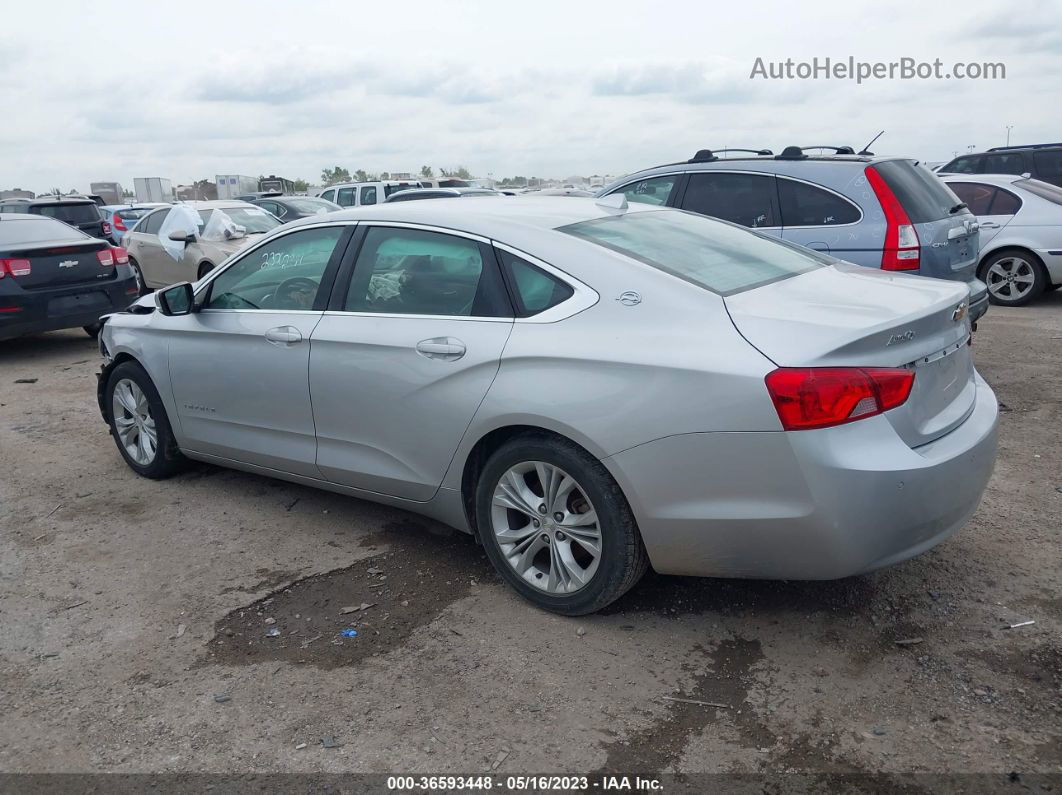 2014 Chevrolet Impala Lt Silver vin: 2G1115SL6E9263394