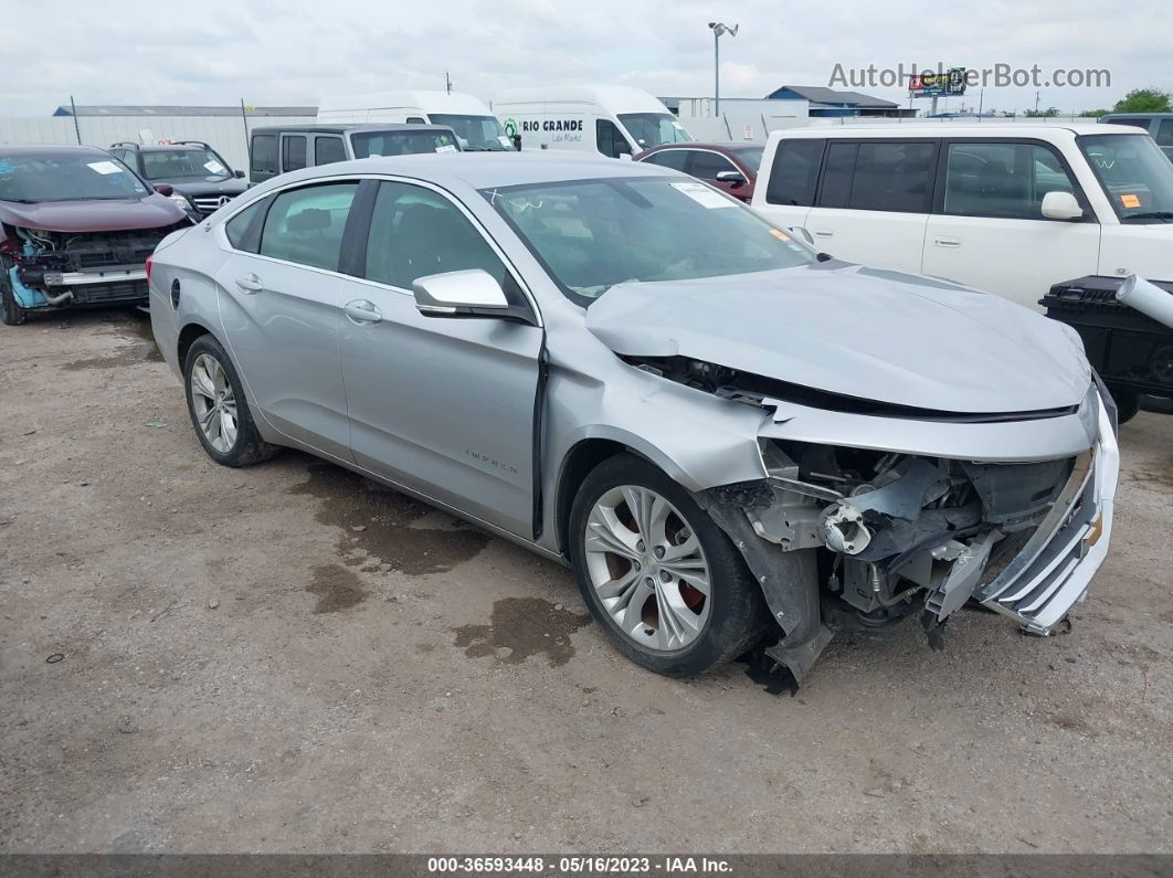 2014 Chevrolet Impala Lt Silver vin: 2G1115SL6E9263394