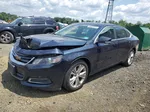 2014 Chevrolet Impala Lt Blue vin: 2G1115SL7E9111883