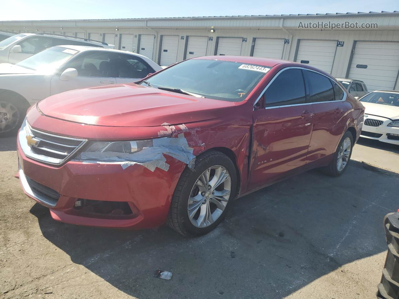 2014 Chevrolet Impala Lt Red vin: 2G1115SL7E9264201