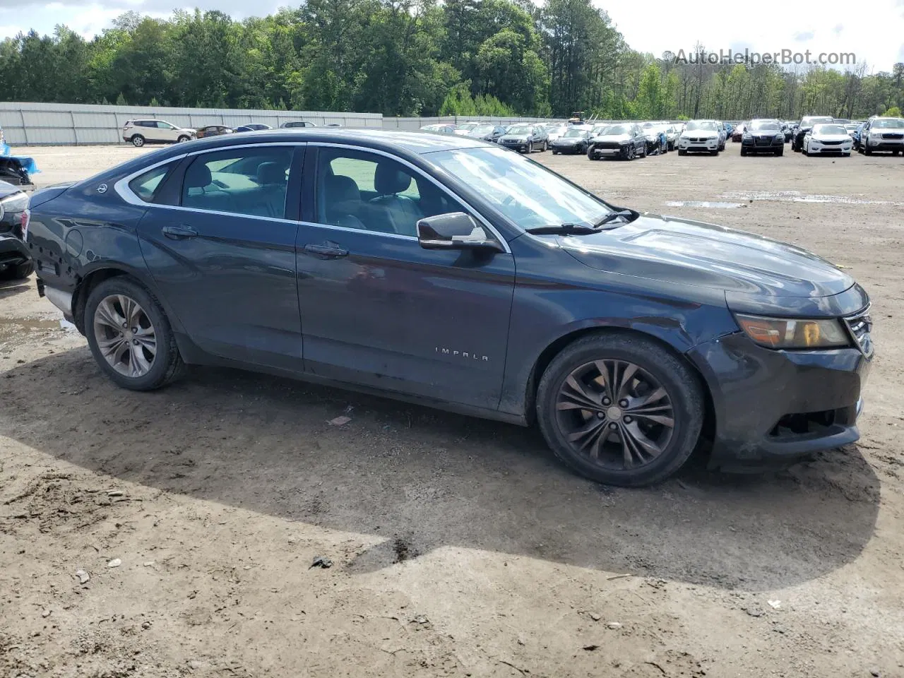 2014 Chevrolet Impala Lt Gray vin: 2G1115SL9E9239574