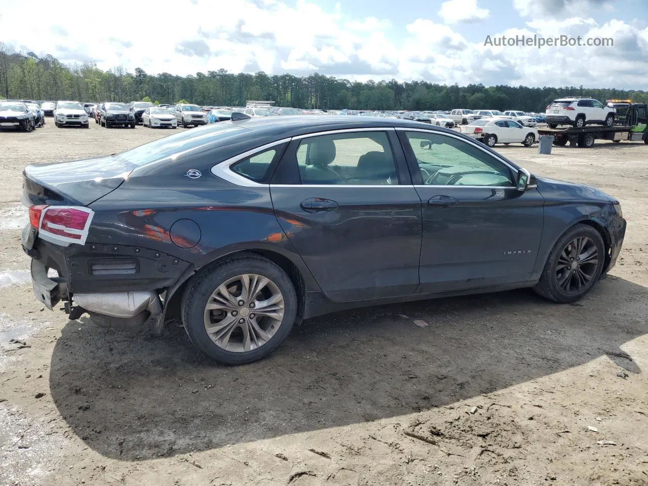 2014 Chevrolet Impala Lt Gray vin: 2G1115SL9E9239574