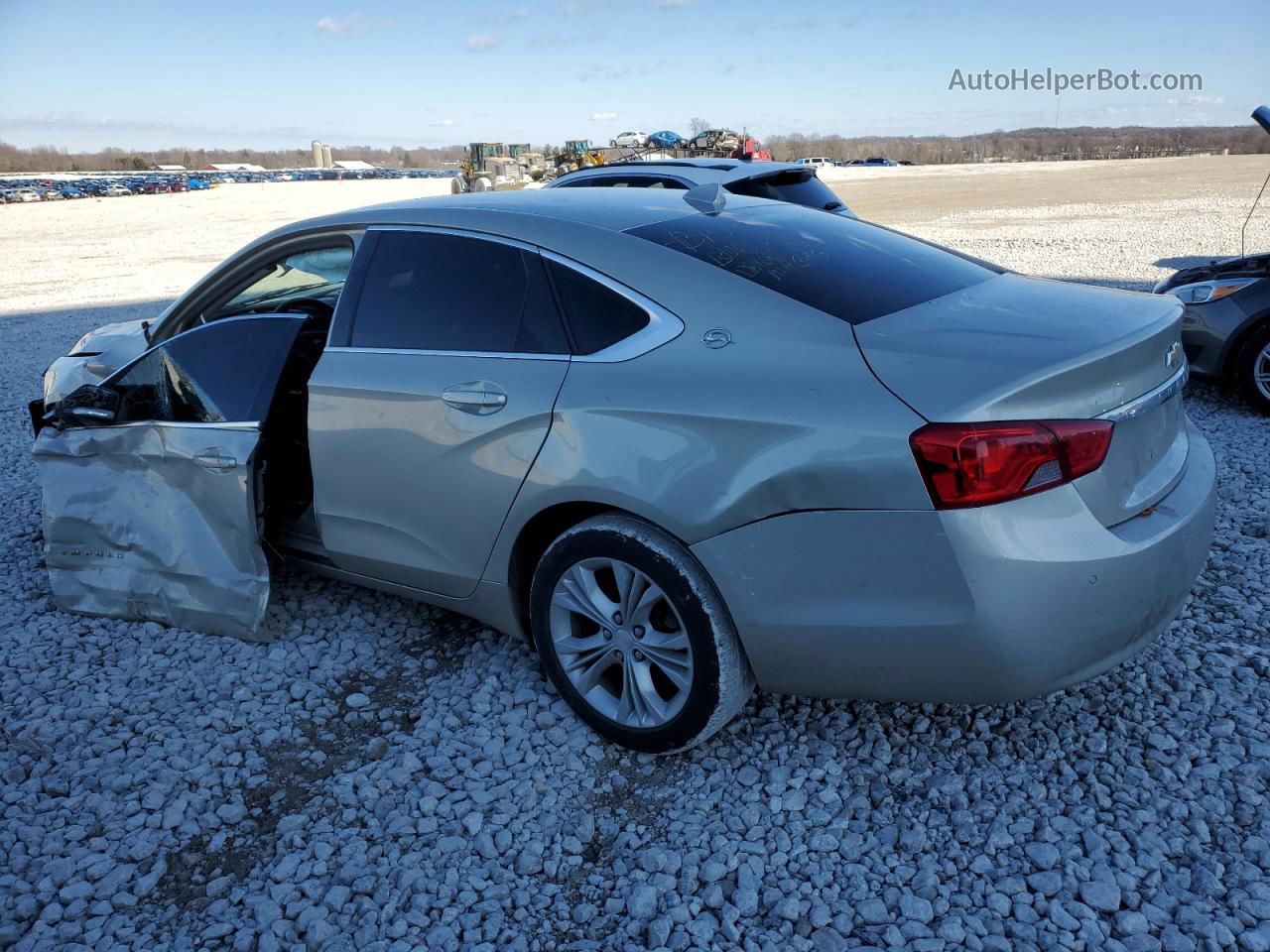 2014 Chevrolet Impala Lt Beige vin: 2G1115SLXE9211380