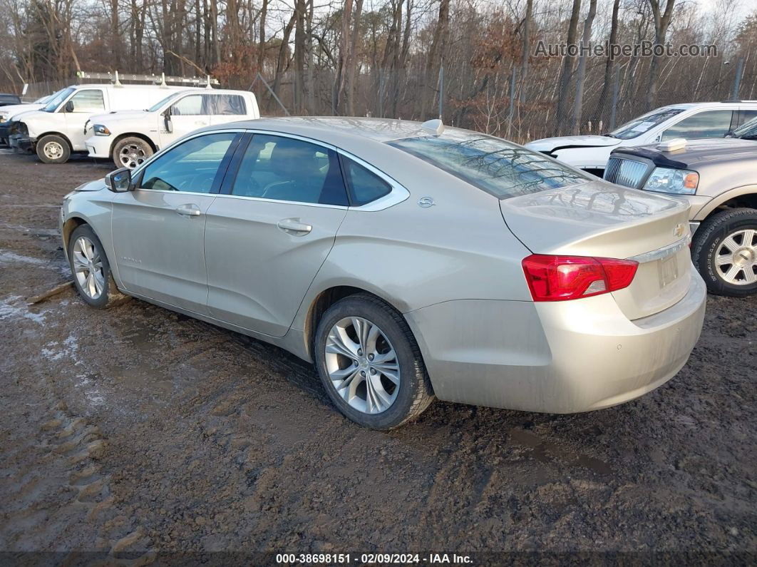 2014 Chevrolet Impala 1lt Gold vin: 2G1115SLXE9227210