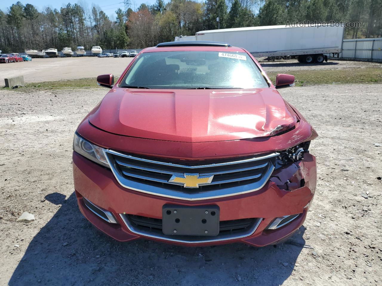 2014 Chevrolet Impala Lt Red vin: 2G1125S30E9104786