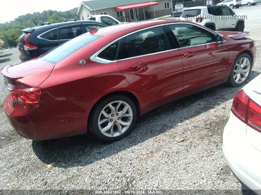 2014 Chevrolet Impala 2lt Red vin: 2G1125S30E9313106